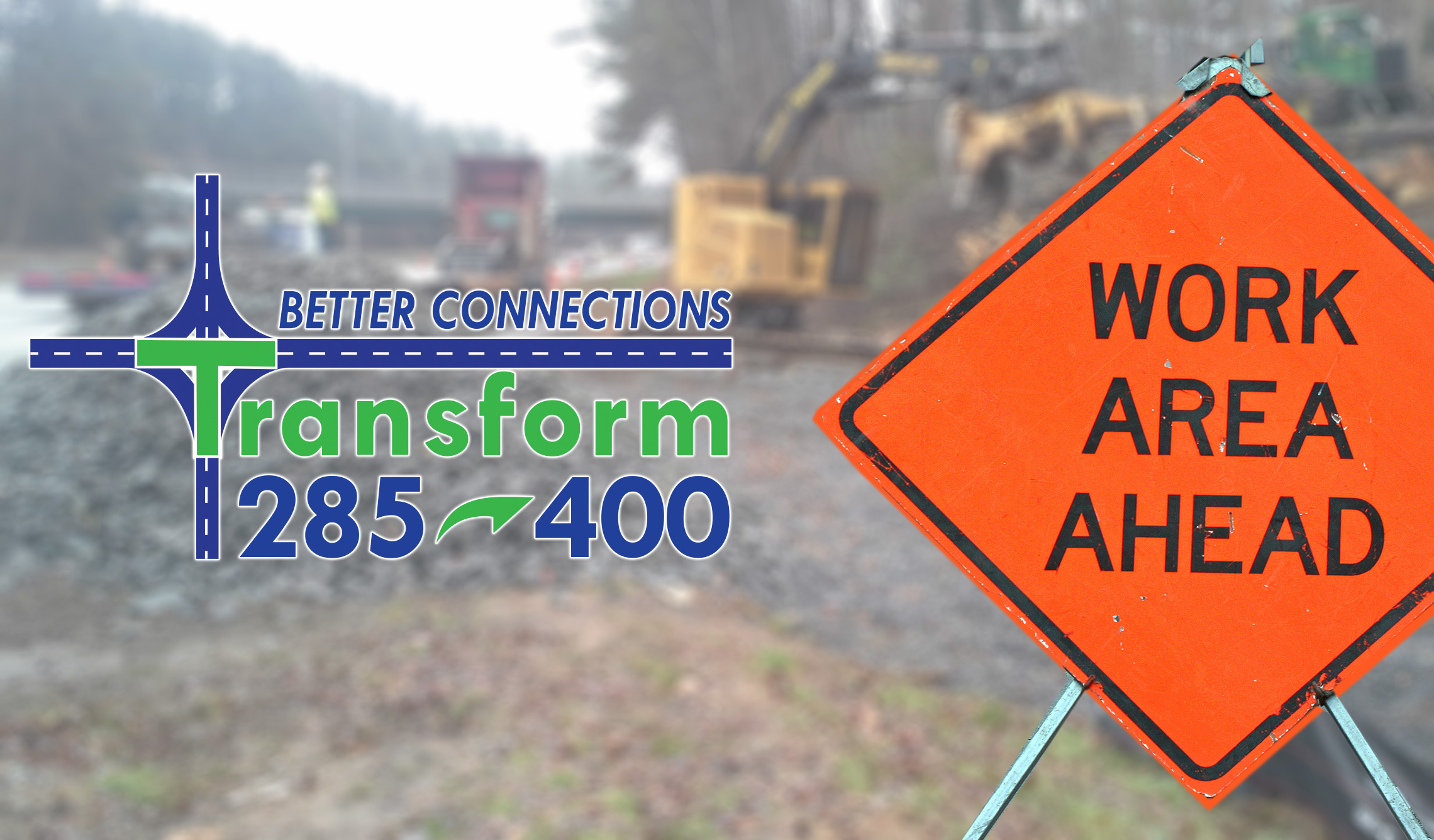 traffic pacing on sr 400 for mount vernon highway bridge work for the transform 285400 project fulton