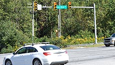 Flashing Yellow Arrow Intersection