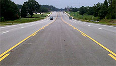 Flush Median