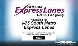 I-75 South Metro Interactive Tutorial