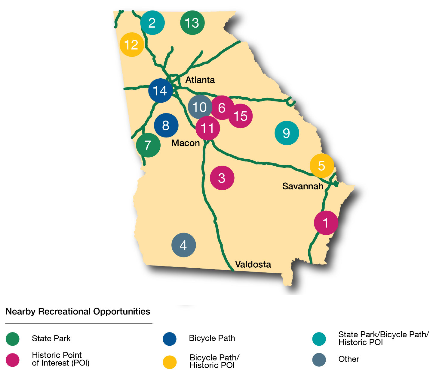 Scenic Byways Map