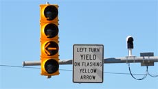 Flashing Yellow Arrow